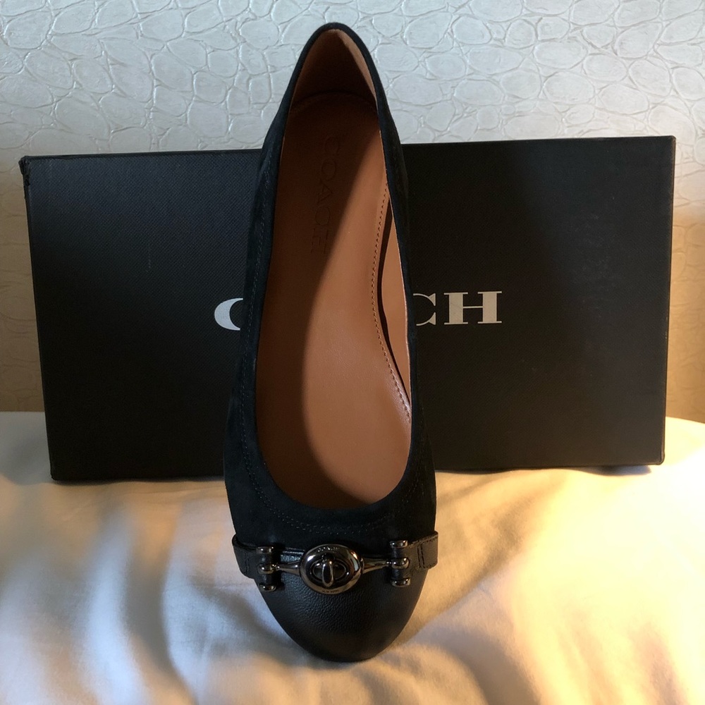 Coach ballet slippers